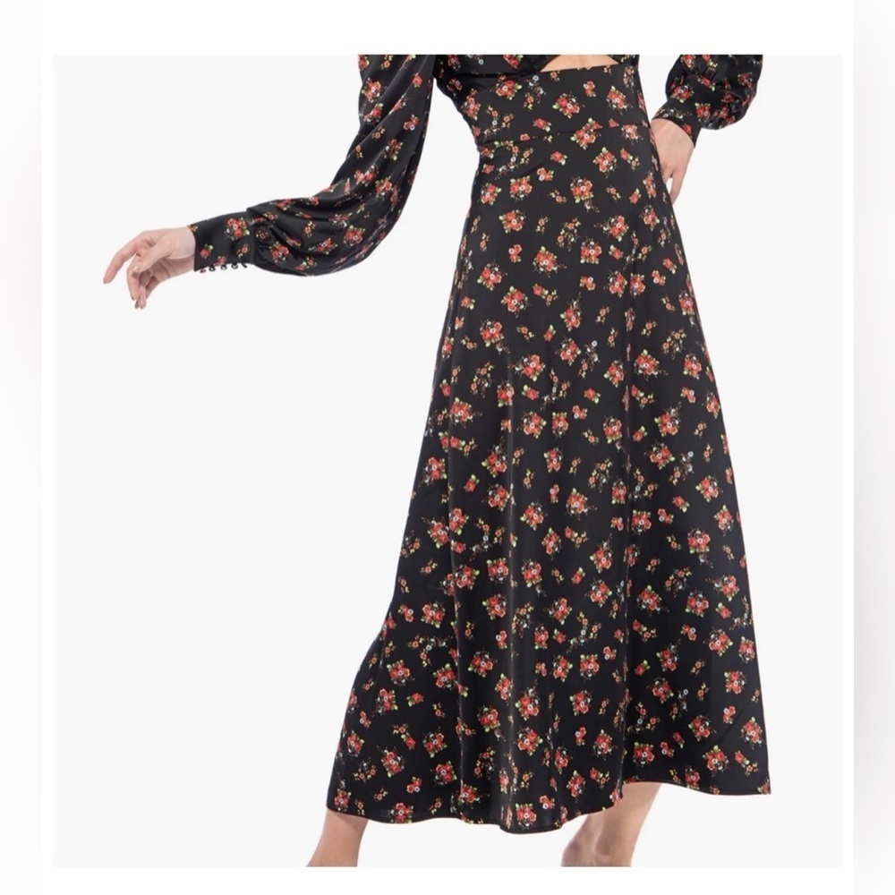 AFRM Viola Cutout Long Sleeve Midi Dress - Noir
Rose Garden - size small - Picture 9 of 9